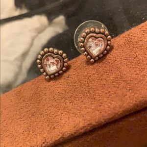 Brighton heart earrings